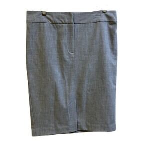 Worthington Stretch Pencil Skirt Light Gray Size 8